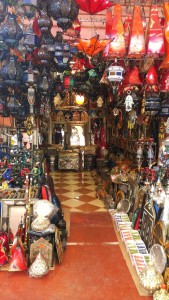 Traditional souvenir shop