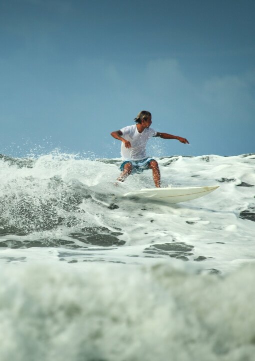 advanced surfer tamri beach summer morocco surfing