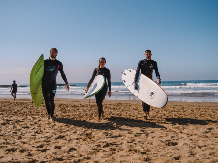 Surf Lessons Only Beginners Intermediates Taghazout Morocco