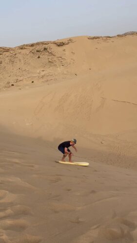 Sandboarding Morocco